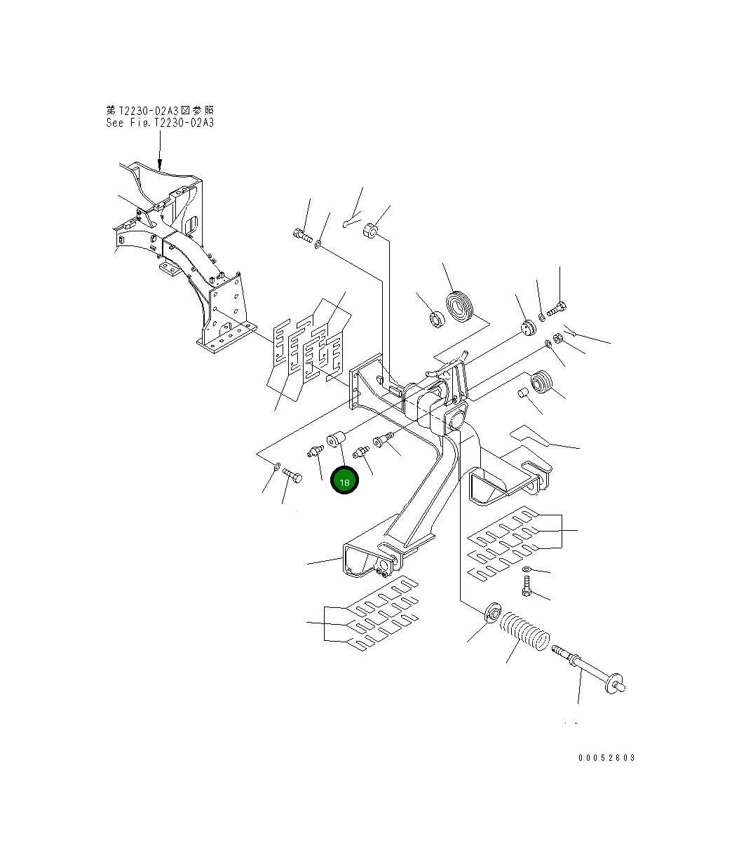 Вал 176-71-41210 Komatsu