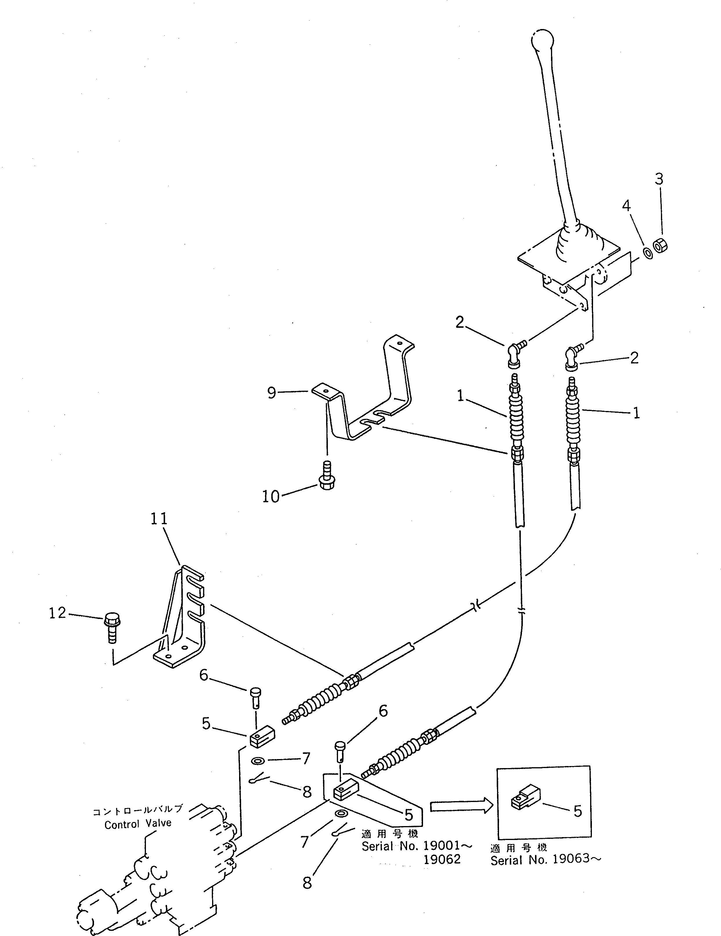 Вилка 21K-43-11350 Komatsu