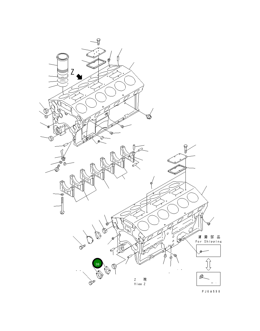 Адаптер 6215-21-6470 Komatsu