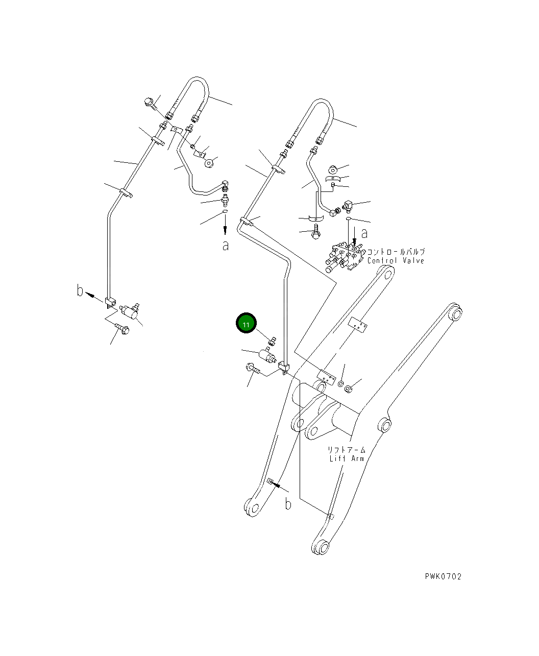 Адаптер 361-877-2150 Komatsu