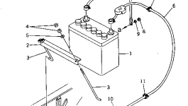 Кабель YM172647-16100 Komatsu