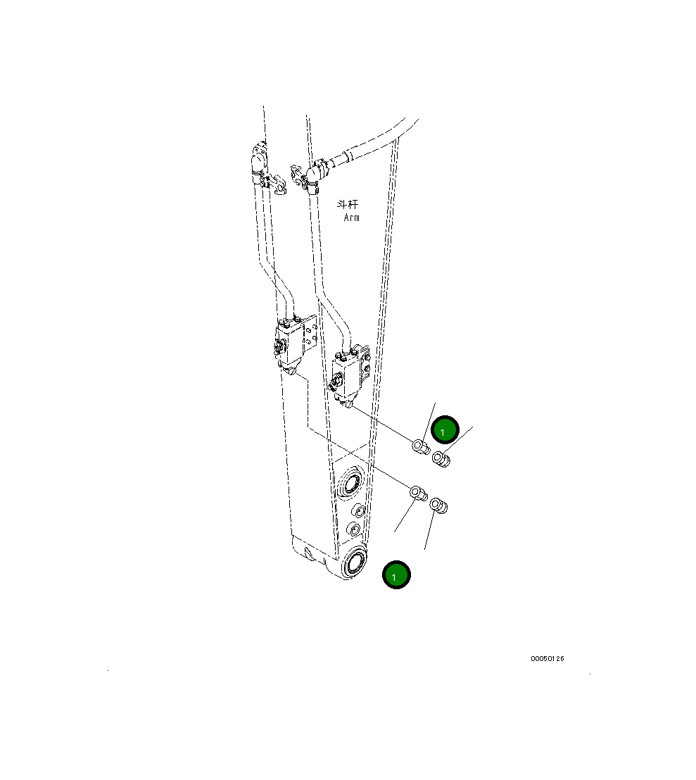 Адаптер 20Y-970-7130 Komatsu