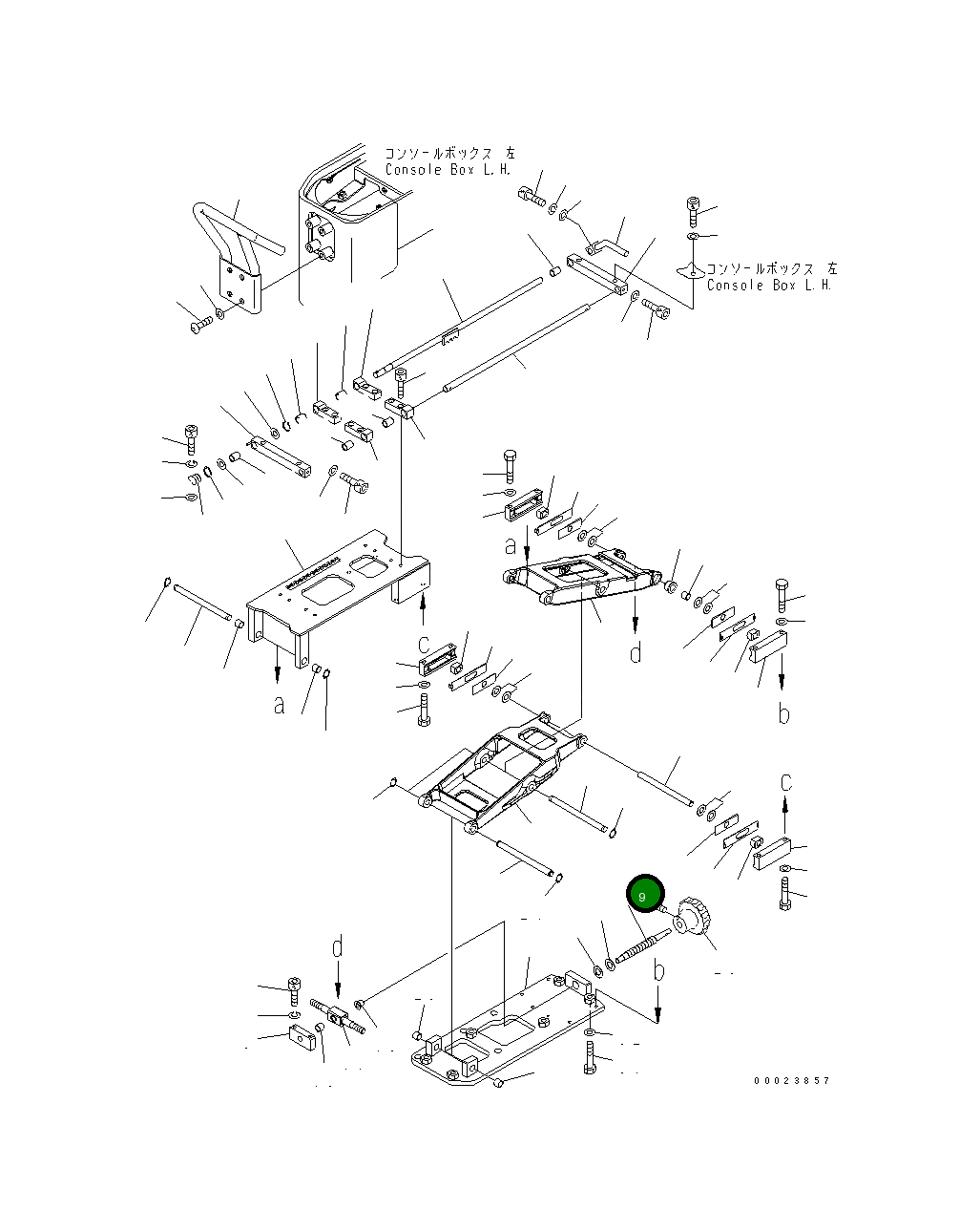 Вал 154-43-73910 Komatsu