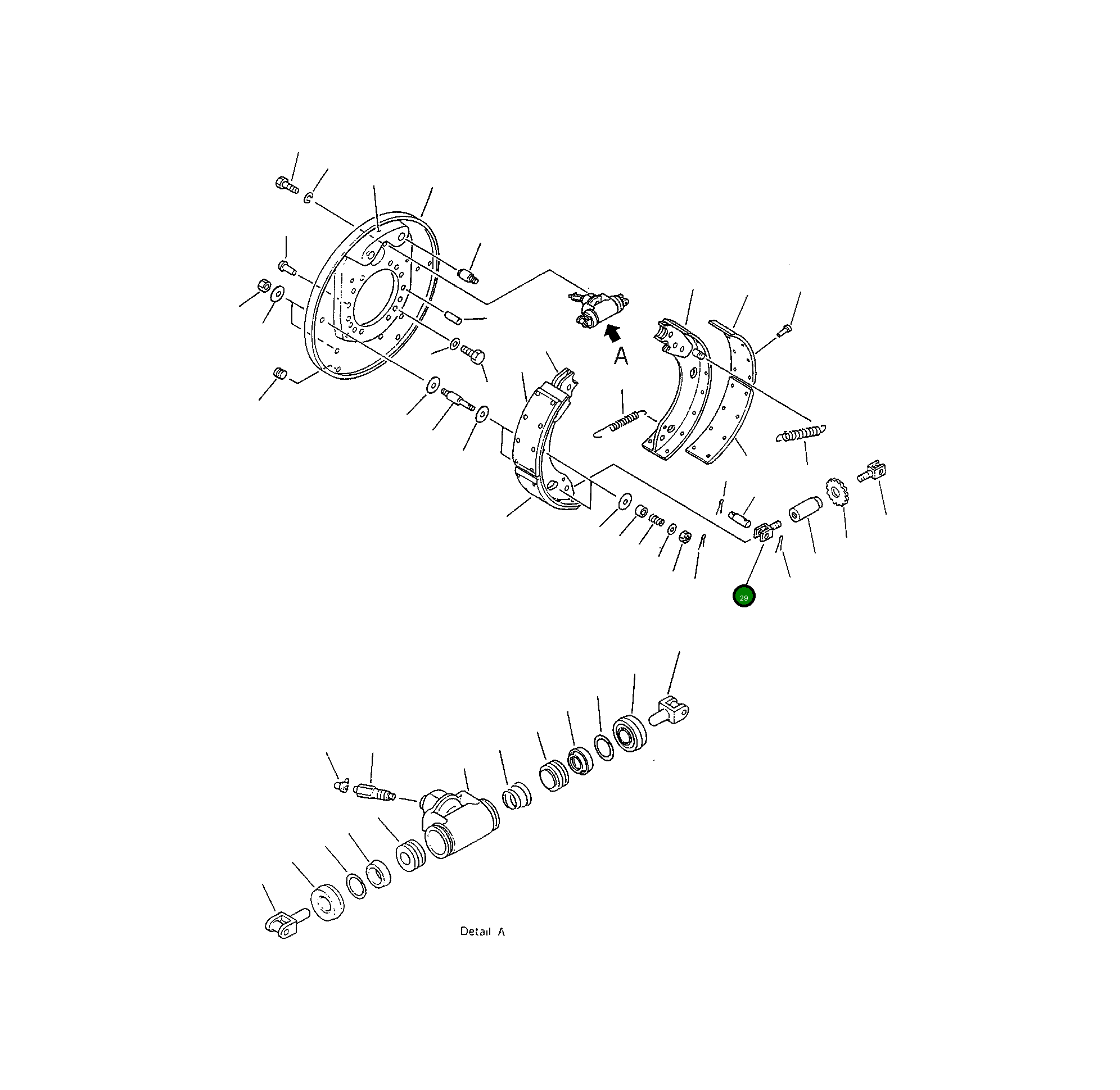 Вилка 23A-32-11181 Komatsu