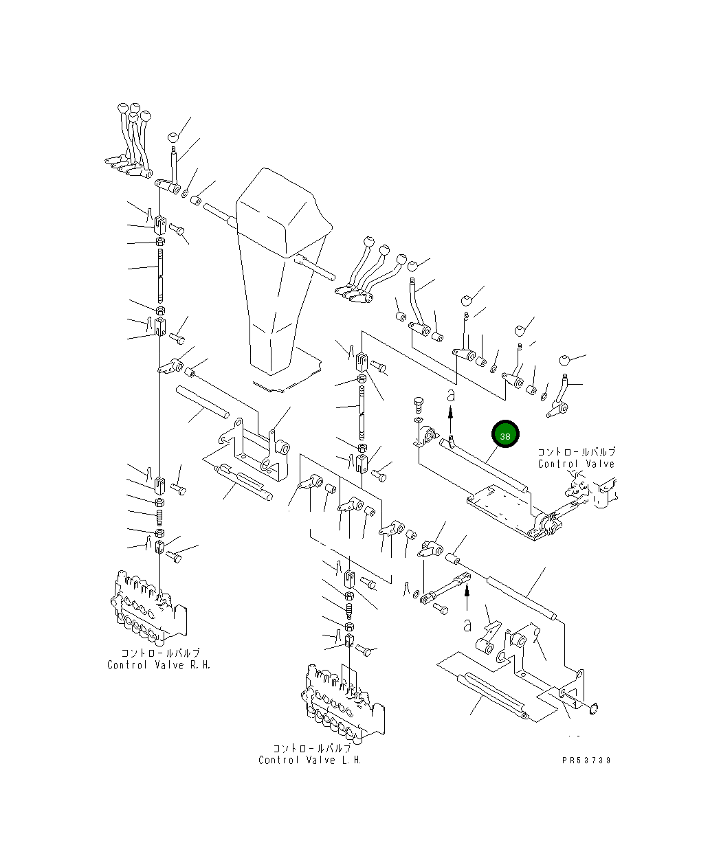 Вал 234-43-37980 Komatsu