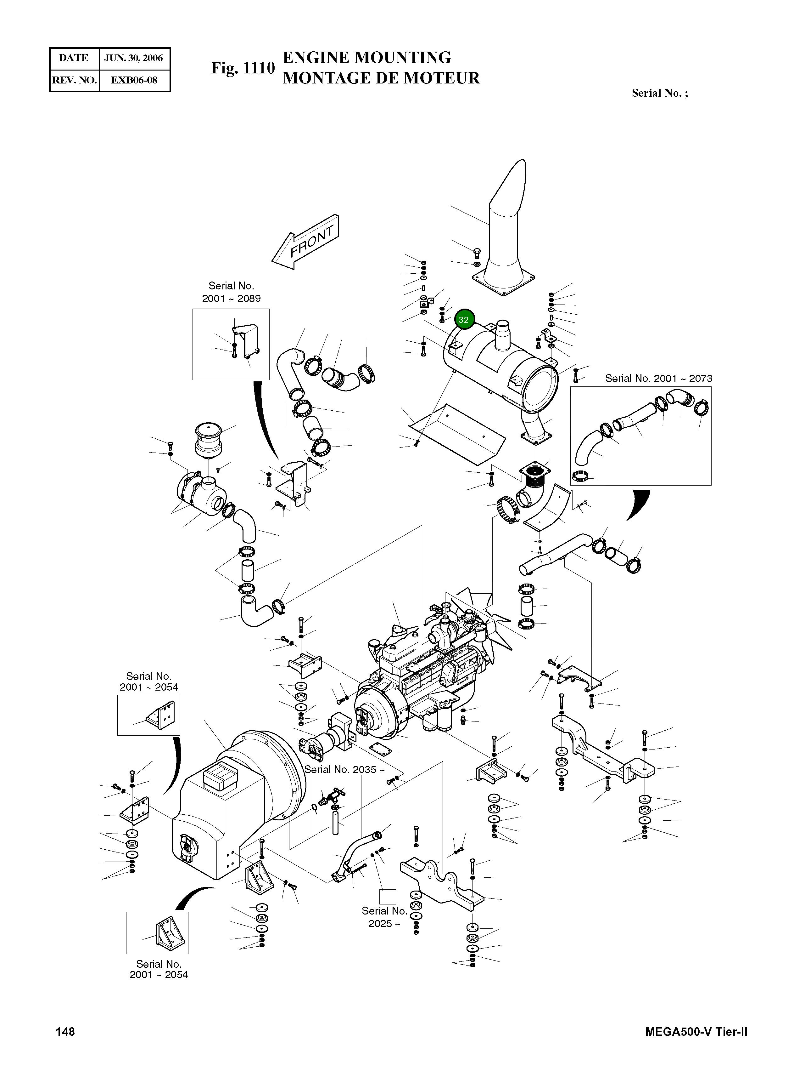 Болт M12X1.75X22 S0514966 Komatsu