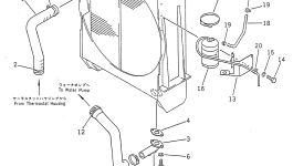 Шланг 142-03-13110 Komatsu