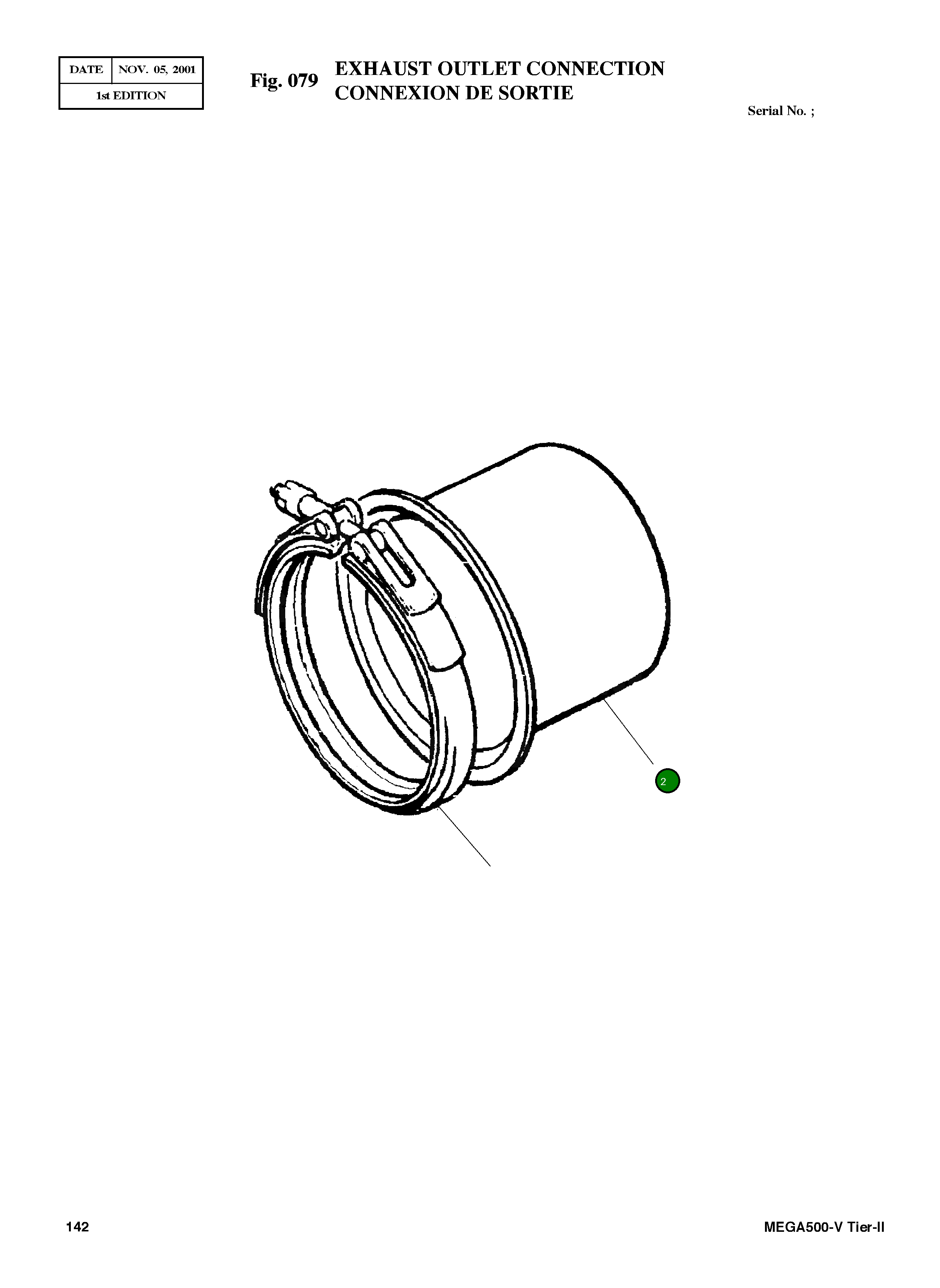 Адаптер 203191 Komatsu