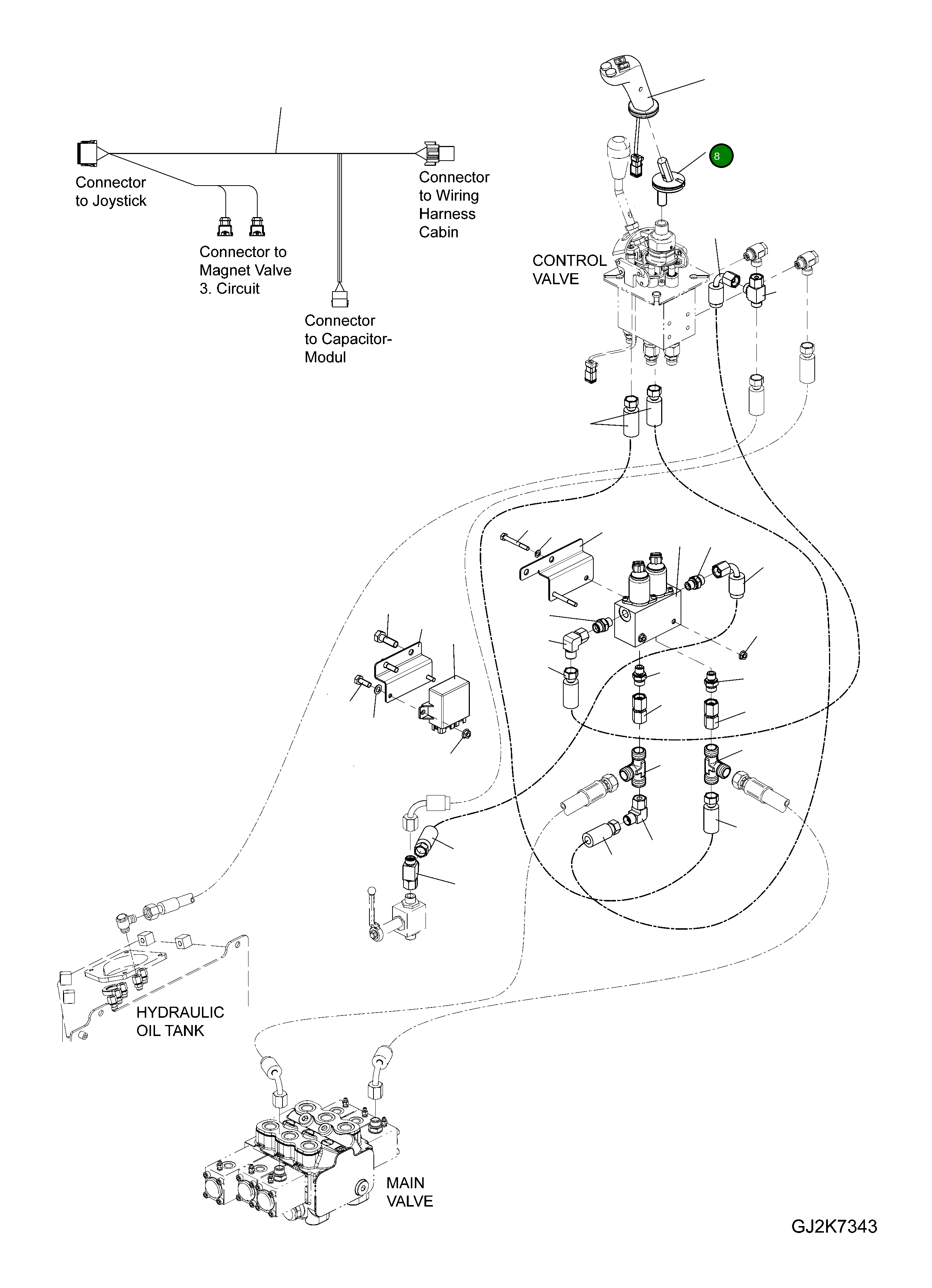 Адаптер 42W-64-33220 Komatsu