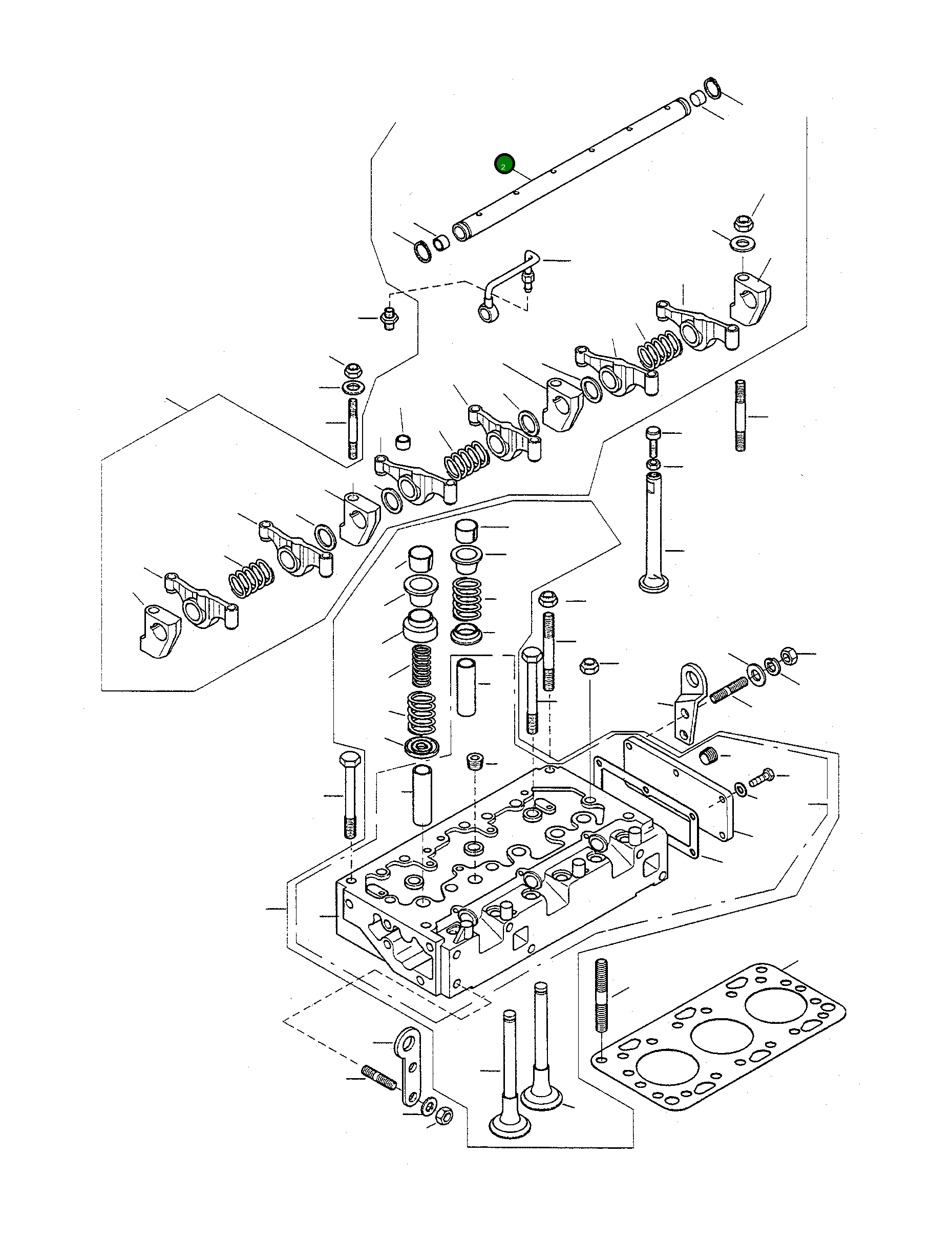 Вал 4910892M1 Komatsu