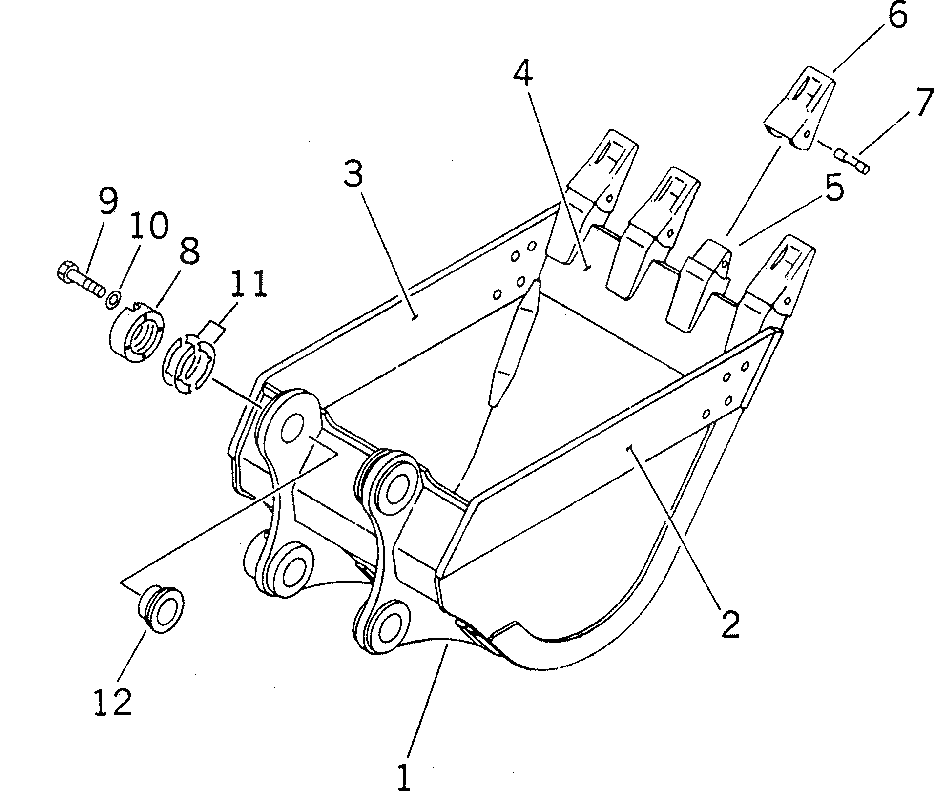 Адаптер 206-939-5550 Komatsu