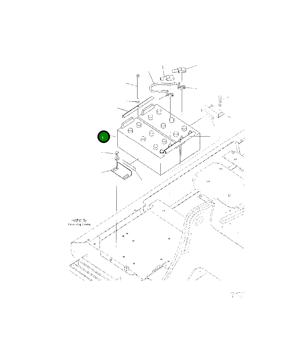 Аккумулятор WET 20Y-06-D1152 Komatsu