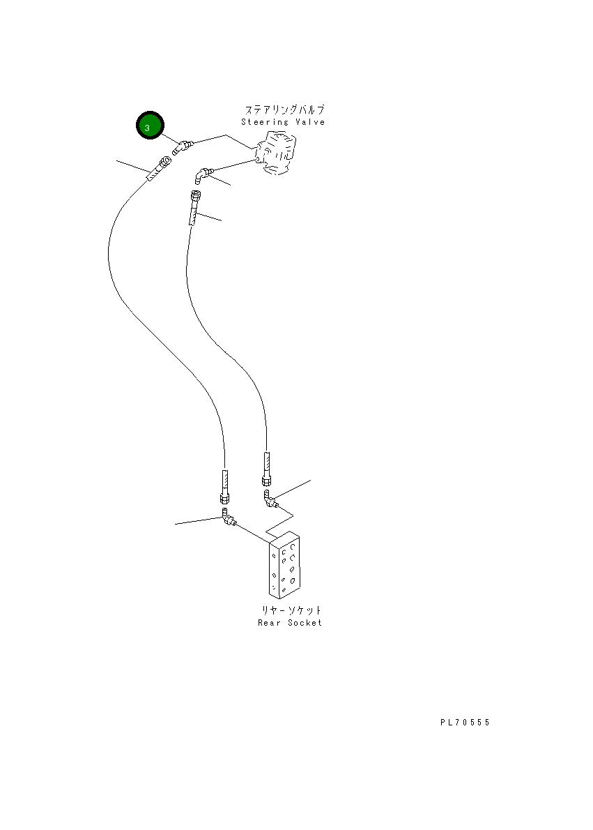 Адаптер 258-07-02323 Komatsu