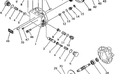 Вал TZ910A2002-00A Komatsu