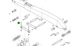 Болт M20X2.5X160 S0571761 Komatsu