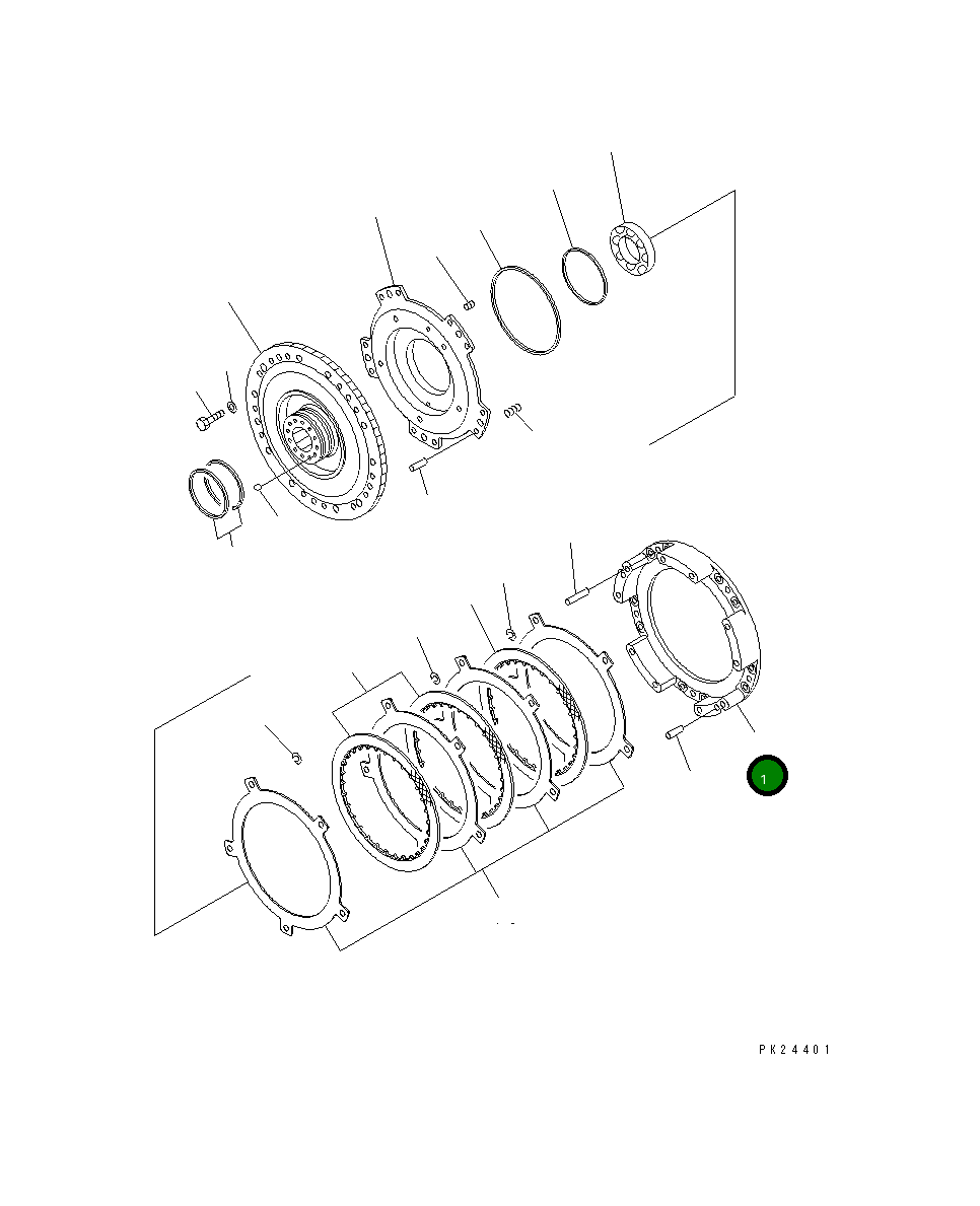 Барабан 567-15-41210 Komatsu