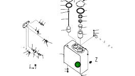 Бак 20Y-60-B2112 Komatsu