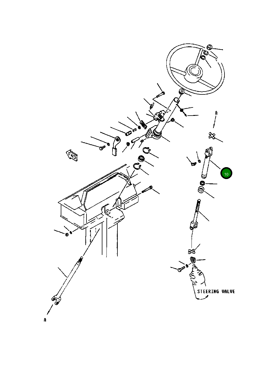 Вилка 562-40-22210 Komatsu