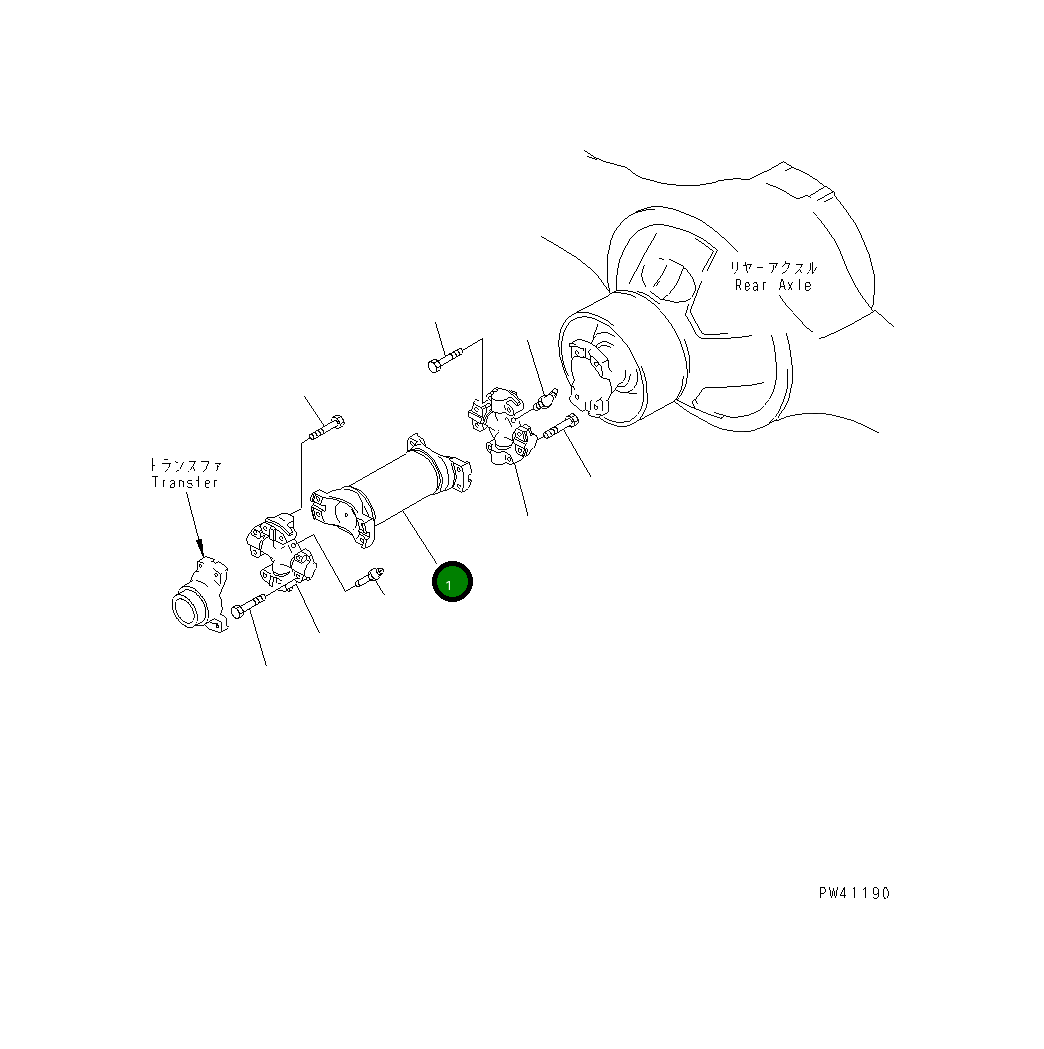 Вилка 426-20-24650 Komatsu