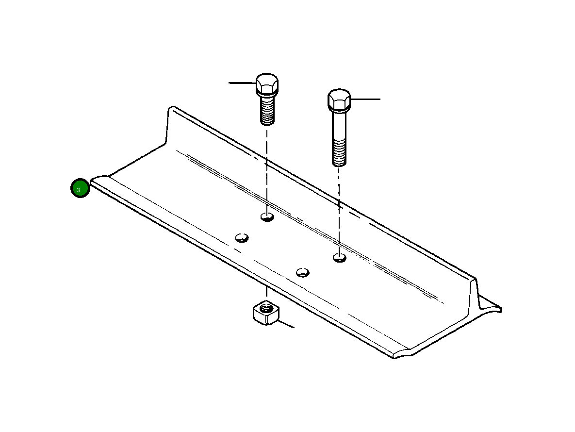 Башмак гусеницы, 18 IN 636 584 C1 Komatsu