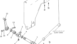 Палец 23A-71-11180 Komatsu