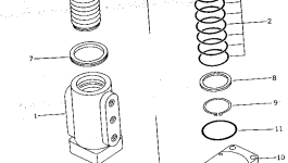 Вал 703-04-92110 Komatsu