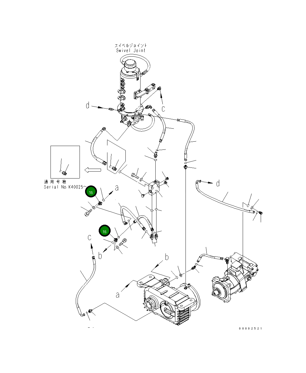Адаптер 20K-62-35430 Komatsu
