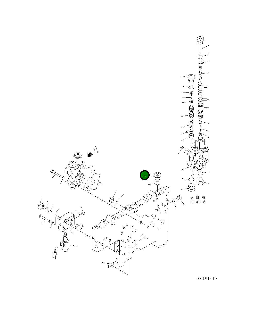 Адаптер 426-15-46451 Komatsu