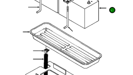 Аккумулятор WET, заряженный 1269 027 H1 Komatsu