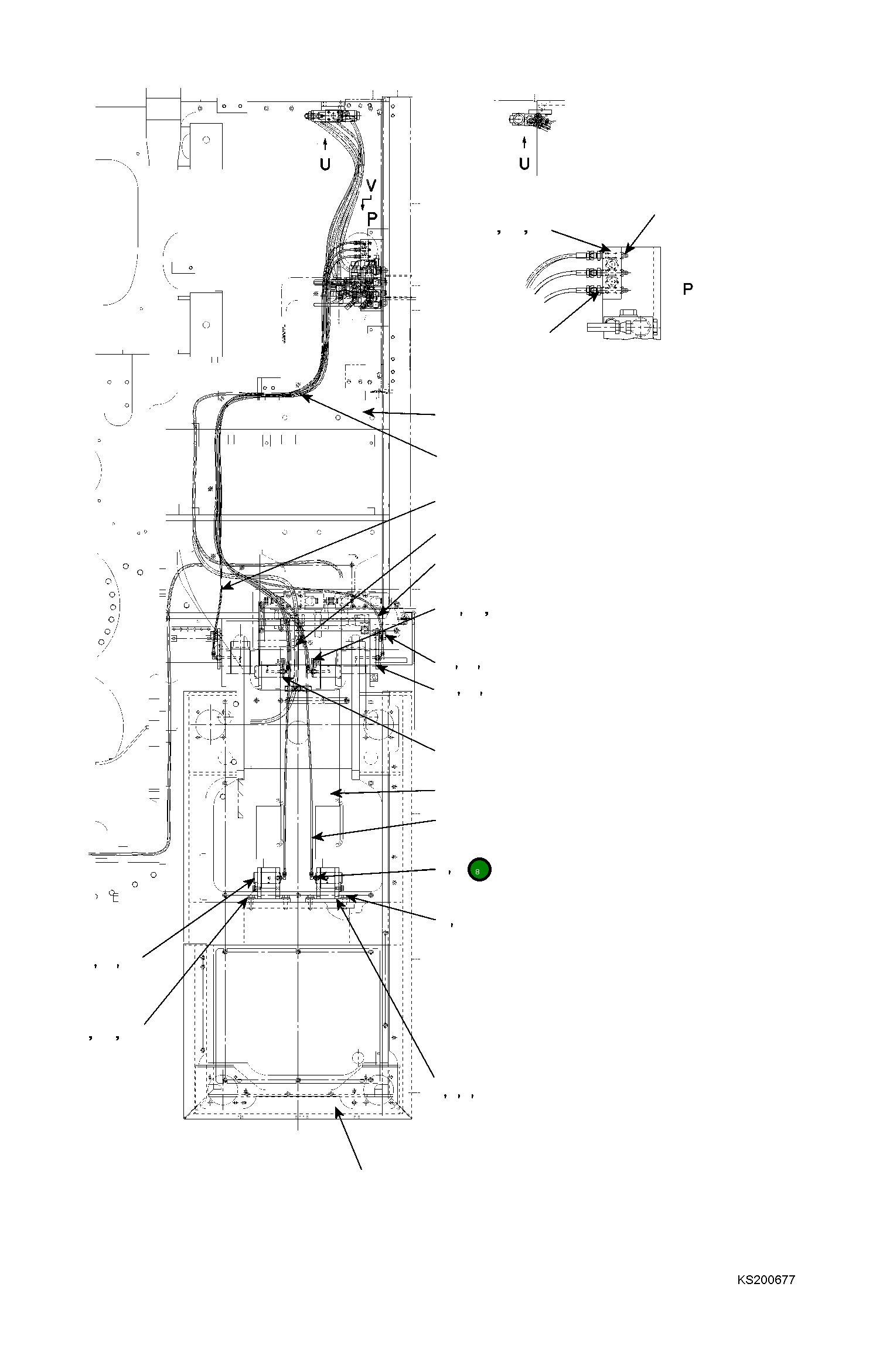 Адаптер 207-70-KD290 Komatsu