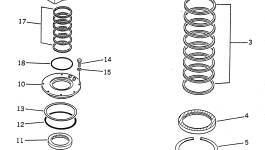Вал 703-15-92012 Komatsu