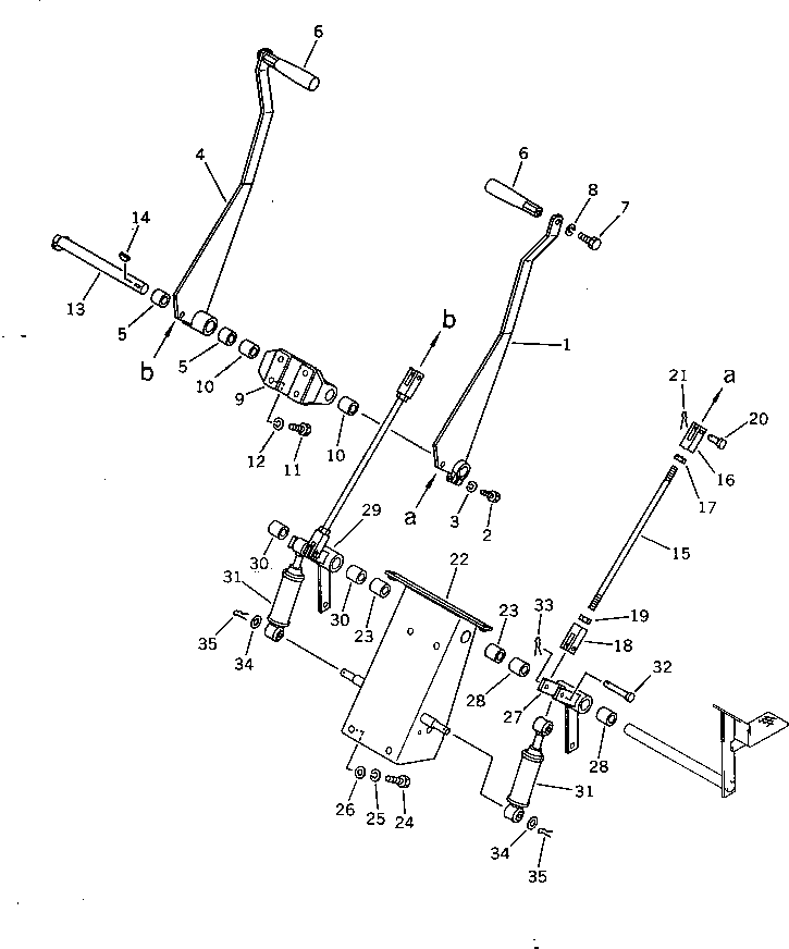 Вал FF7814-40310 Komatsu