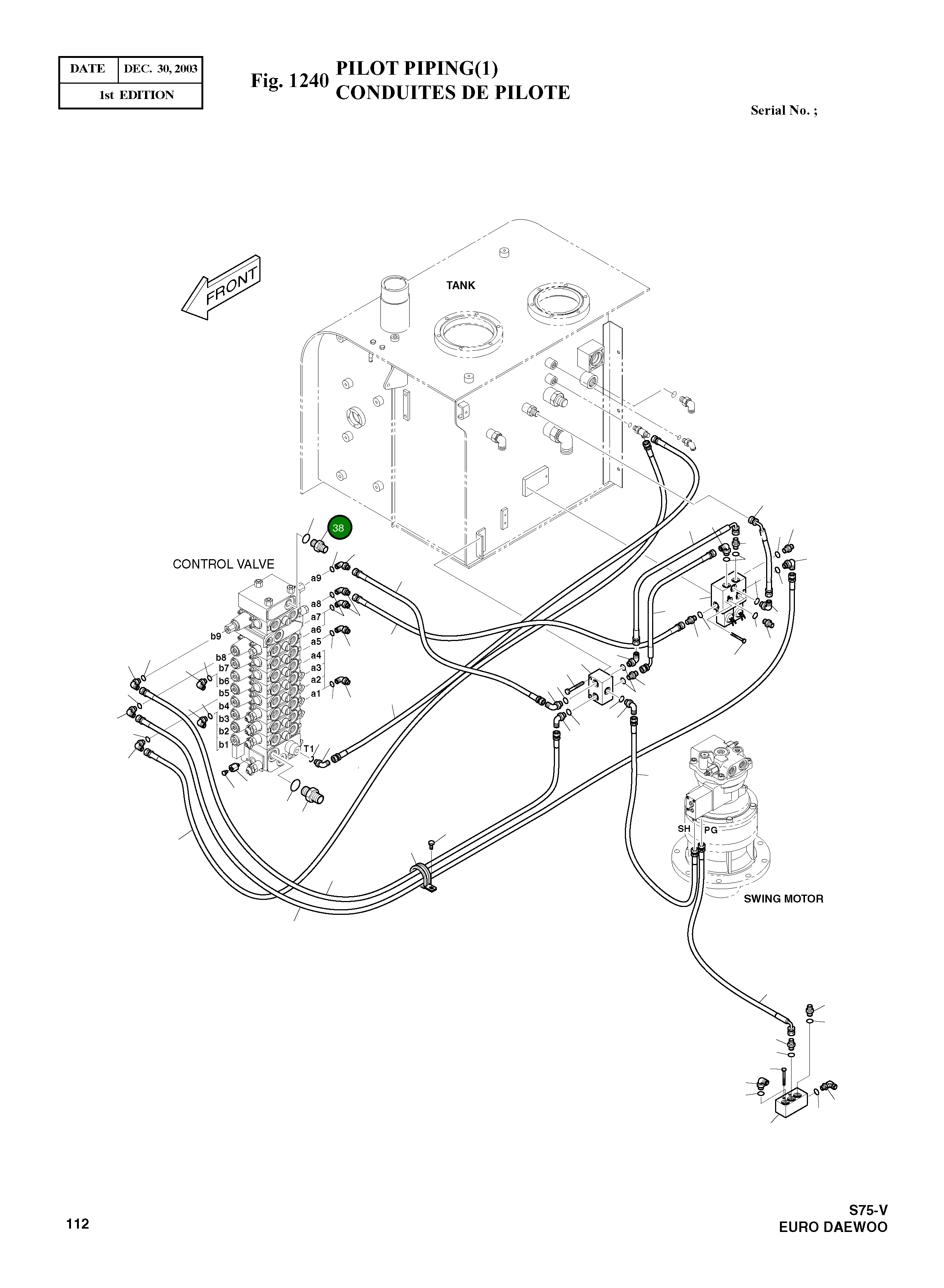 Адаптер 2181-1126D9 Komatsu