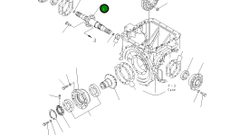 Вал 154-22-21121 Komatsu