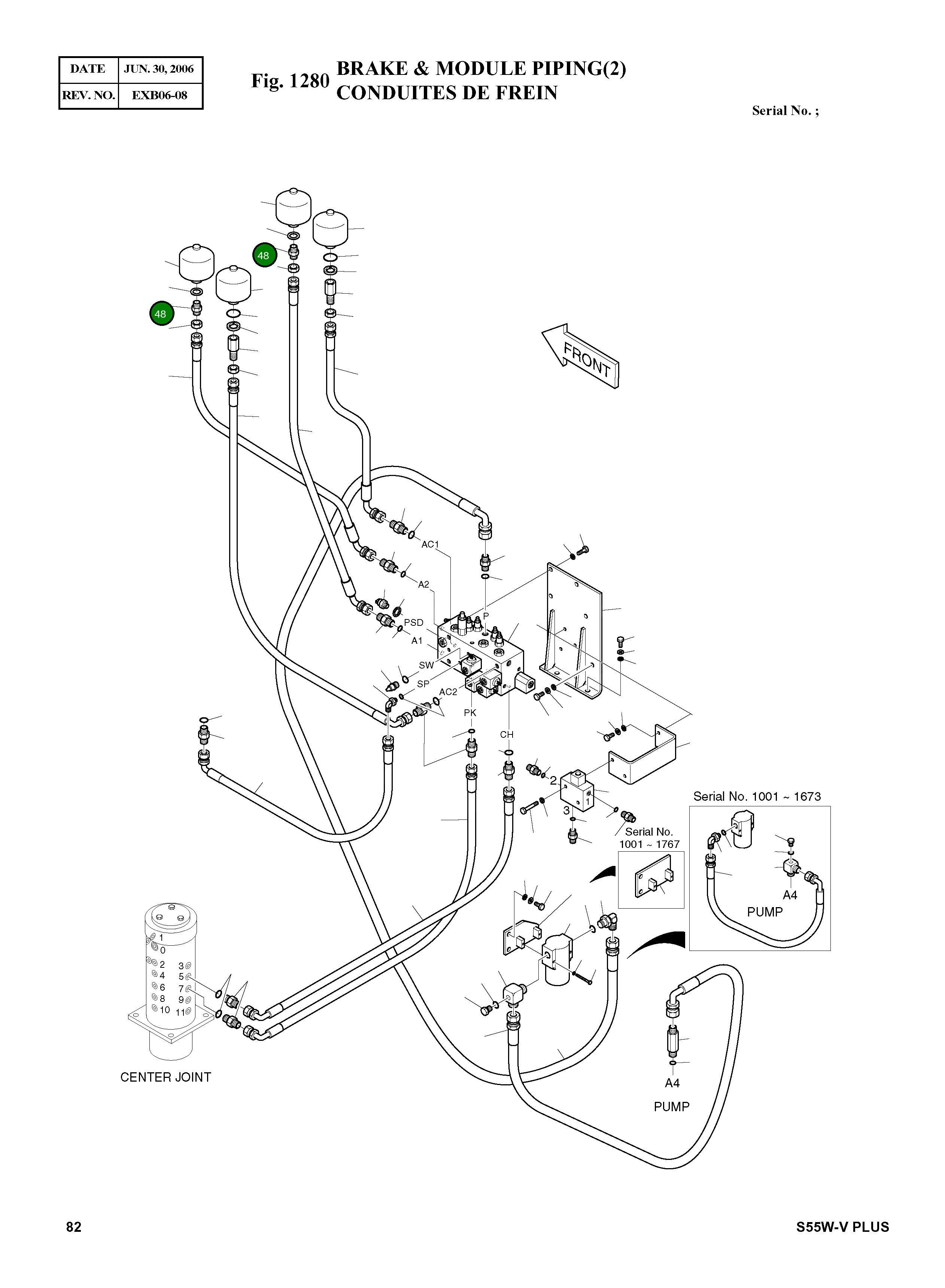 Адаптер 2181-4306 Komatsu