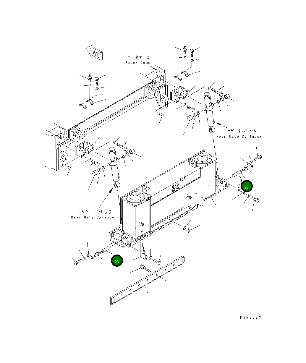 Вал 09241-40140 Komatsu