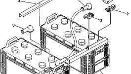 АккумуляторВ 12V 160AH 205-06-K1260 Komatsu