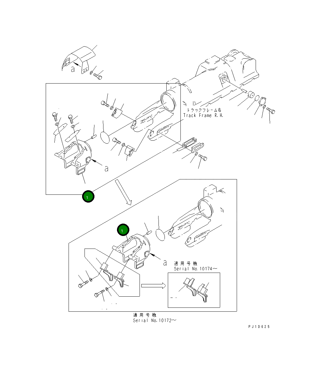 Вилка 17M-30-29522 Komatsu