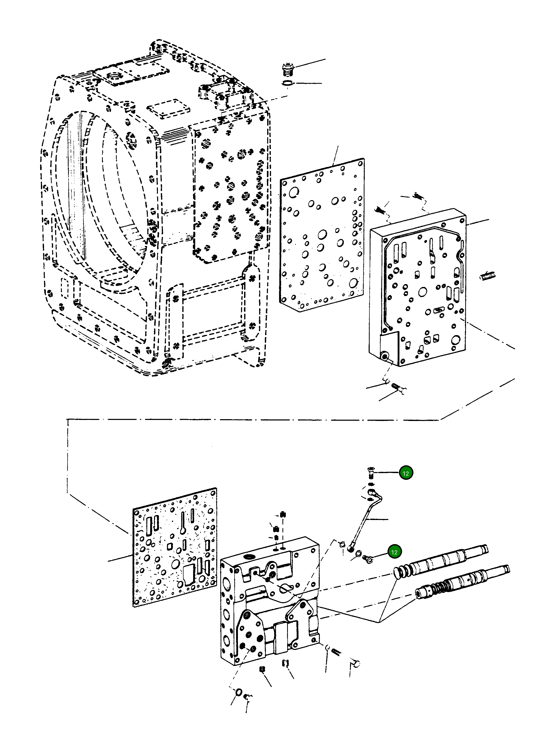 Болт-банджо 3000803X1 Komatsu