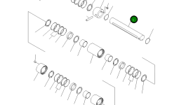 Вал 195-30-66212 Komatsu