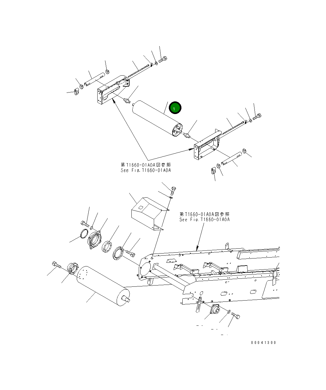 Вал 8296-75-3150 Komatsu