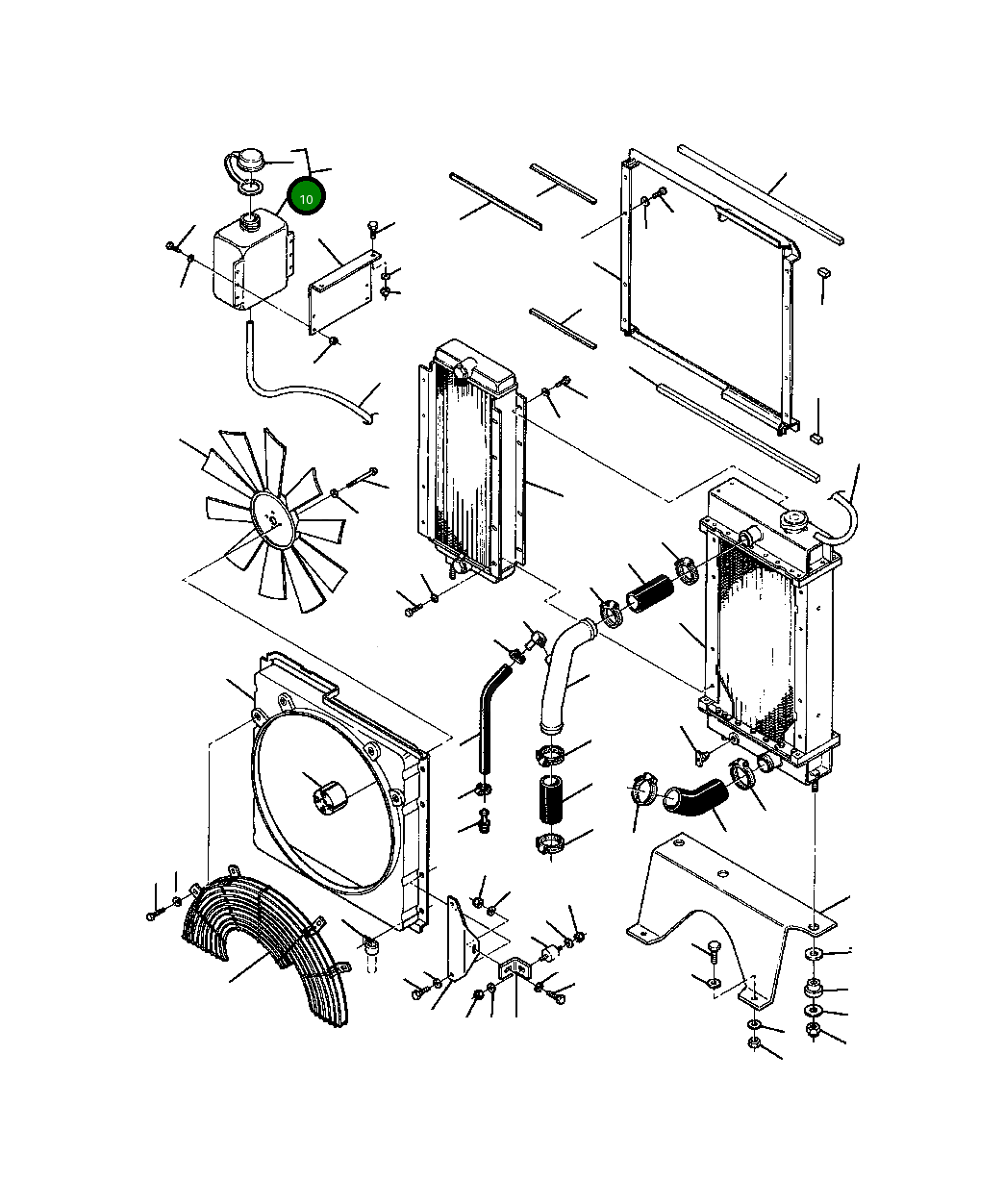 Бак 1243 106 H2 Komatsu
