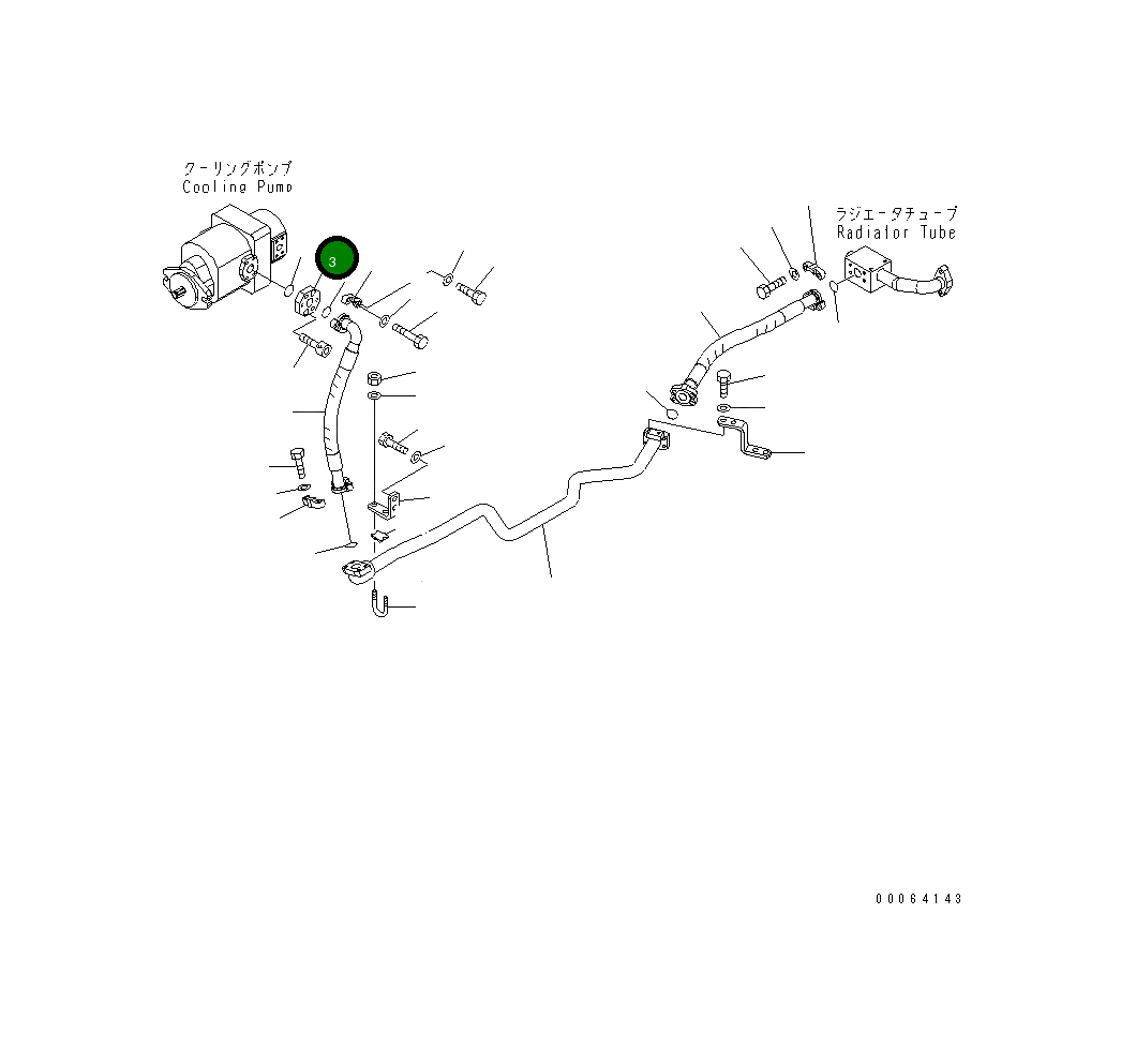 Адаптер 425-62-32420 Komatsu