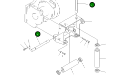 Вал 112-961-3130 Komatsu