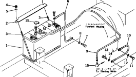 Аккумулятор 65D31R (кроме Японии) 08000-12207 Komatsu