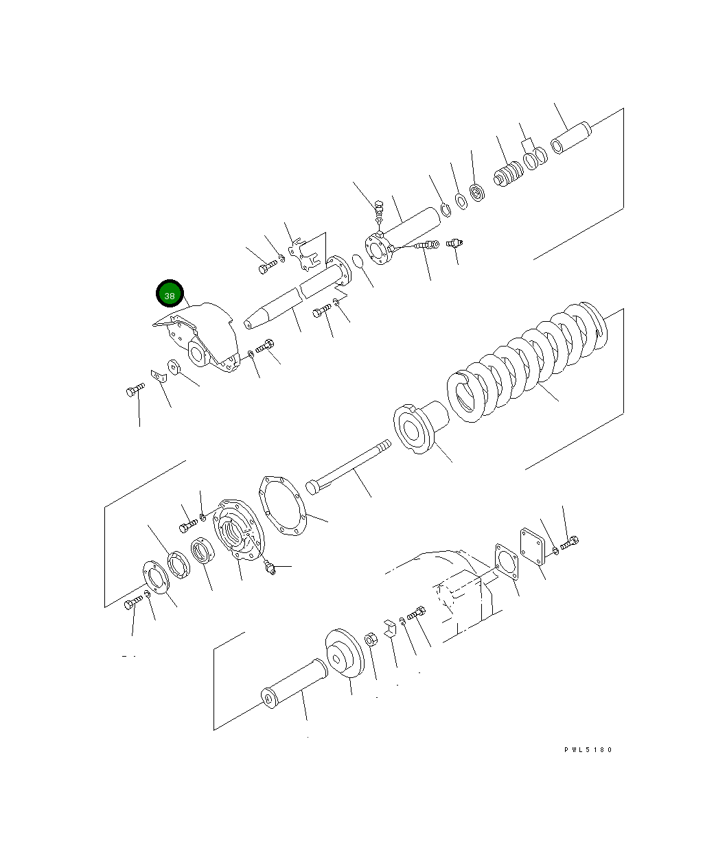 Вилка 154-30-11497 Komatsu