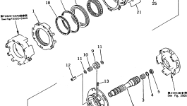 Вал 113-15-32121 Komatsu