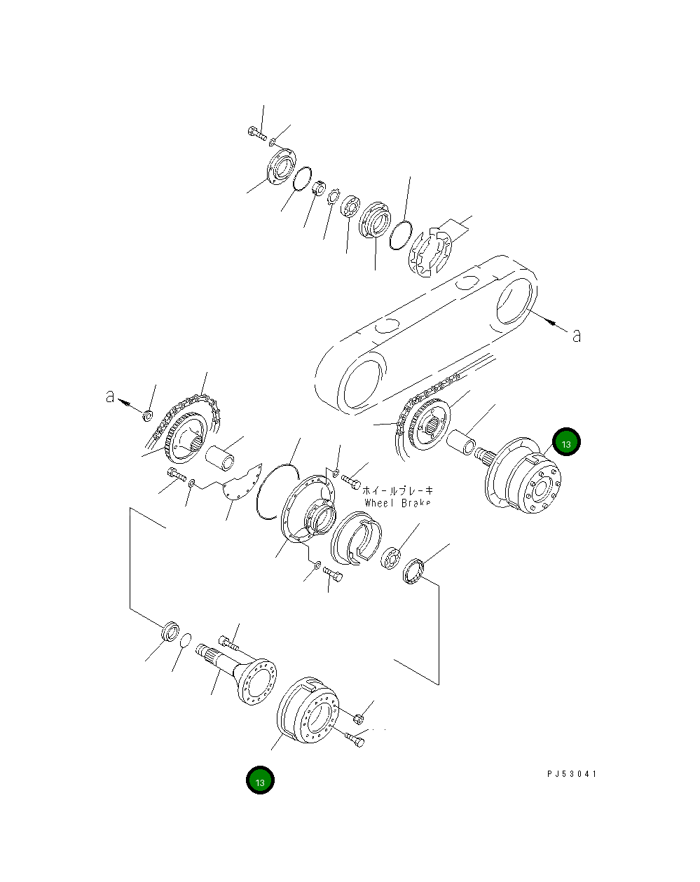 Барабан 234-23-31150 Komatsu