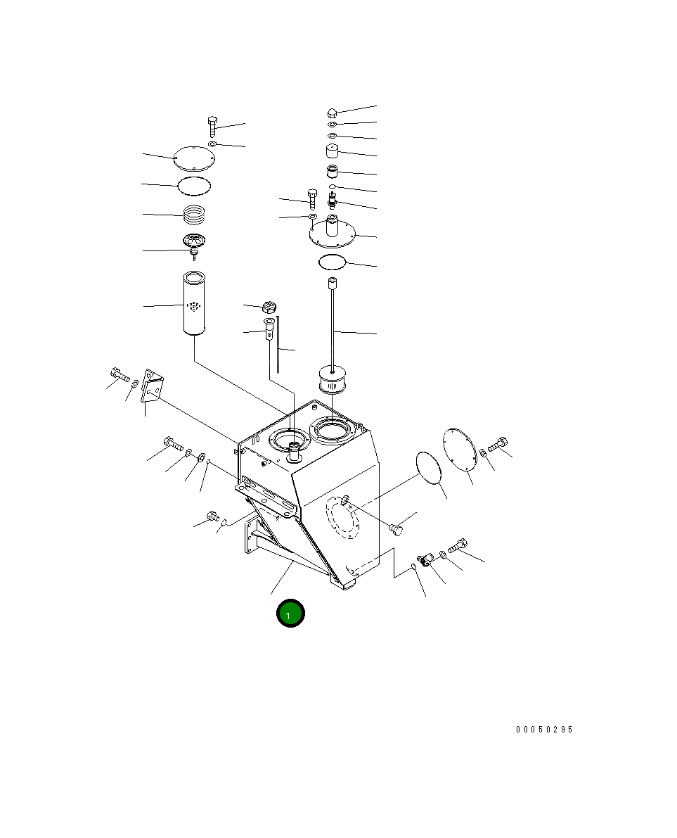 Бак 56D-60-21111 Komatsu