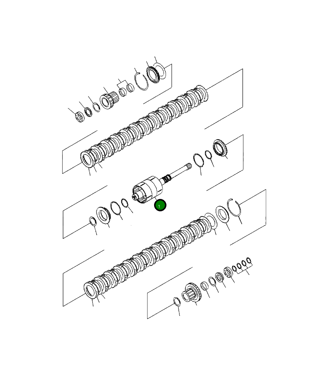 Вал 714-17-32110 Komatsu